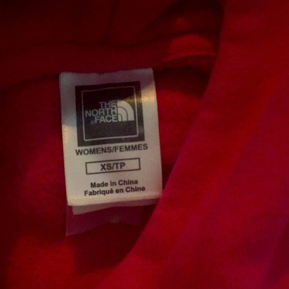 Hot pink North Face hoodie - Picture 8 of 8